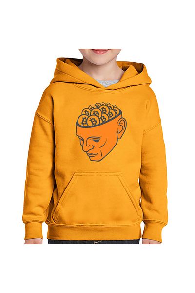 OEM Hanorac copii Bitcoin in Head