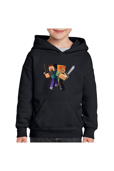 OEM Hanorac copii Steve Alex Fight Minecraft