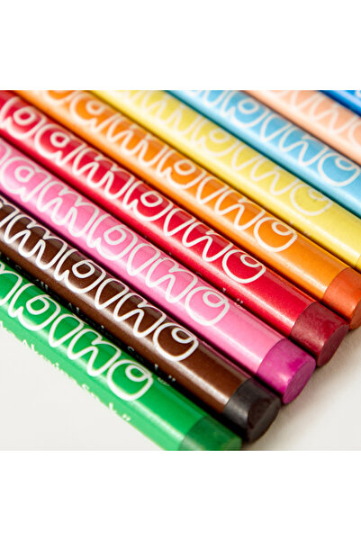 Bambino 12-Piece Wax Crayon Pencil Set