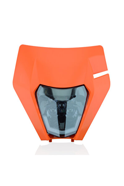 Choice6 مصباح أمامي برتقالي اللون من باور زون، مصباح أمامي LED للدراجات النار...