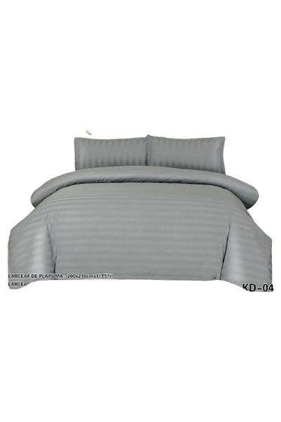 OEM Double bed linen with elastic, Damask, 2 persons, 180x230 cm, gray