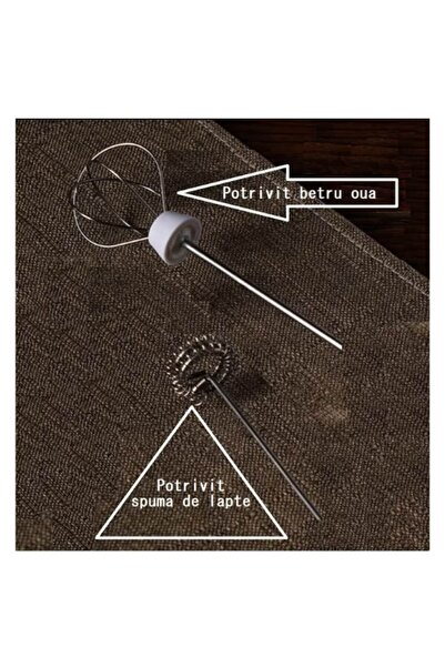 AT Performance Mini Electric Mixer, Rechargeable, for Milk Foam, Frappe, Cappuccino, or Egg Mixing, Stainless Steel