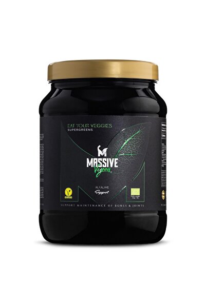 massive vegan SuperGreens Bio Massive Vegan Mănâncă-ți Legumele, 453g