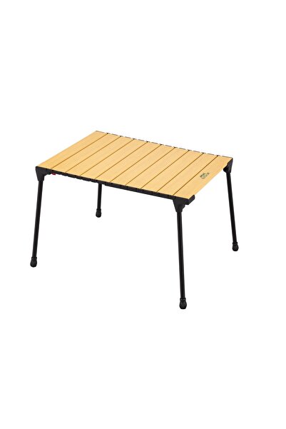 Aygaz ALÜMİNYUM KATLANIR KAMP MASASI – 30 kg Kapasiteli, Hafif ve Şık – Ahşap...