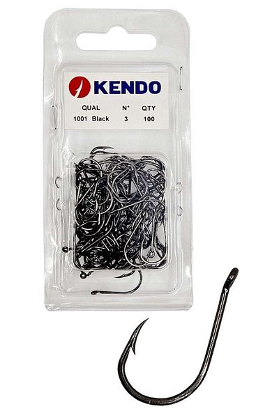 Kendo (1001) Black Nickle Ring Needle 100 Pieces 5