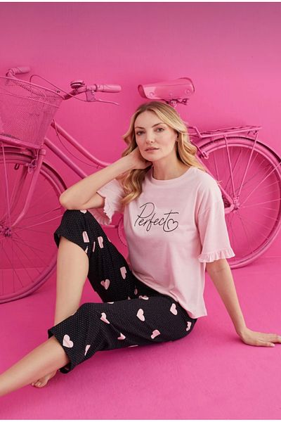 mamirko designed for you Cotton lycra capri set