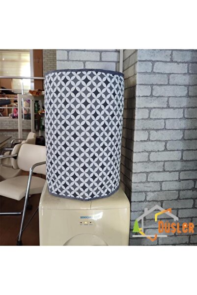 DÜŞLER EV TEKSTİLİ Husă pentru sticle cu model geometric gri, husă de protecț...