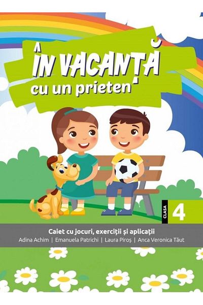 Editura Sinapsis On vacation with a friend. Notebook with games, exercise
