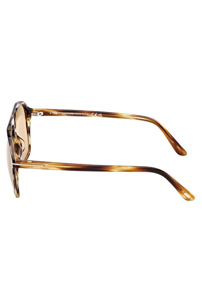 Tom Ford Unisex Sunglasses Tf1209 Autari 56E 56-14, Acetate Brown Frame, Photochromic Lens