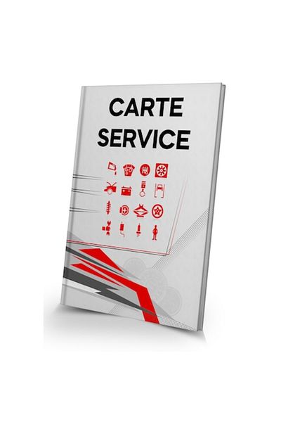 OEM Universal Auto Service Book – A5 Format, 44 Pages, Maintenance and Service Record