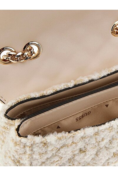 Guess Everlee Women's Wool Blend Shoulder Bag