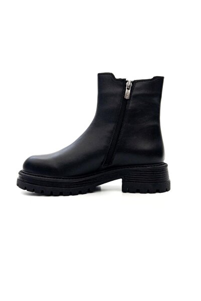 Venüs 2554651K Kadın Hakiki Deri Fermuarlı Chelsea Bot