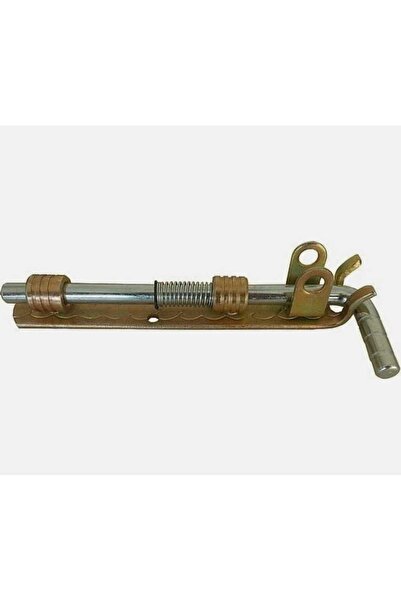 Genel Markalar Ferfporje Yaylı Demir Kapı Sürgüsü - Yaylı Demir Kapı Sürgü Kilidi 20 cm