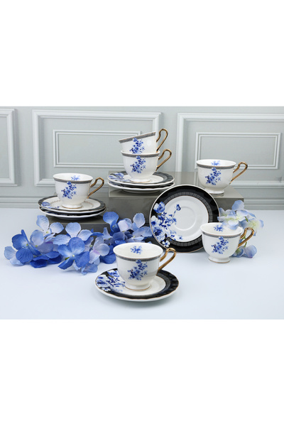 ROY KING PAULINA 6'LI KAHVE FİNCAN TAKIMI