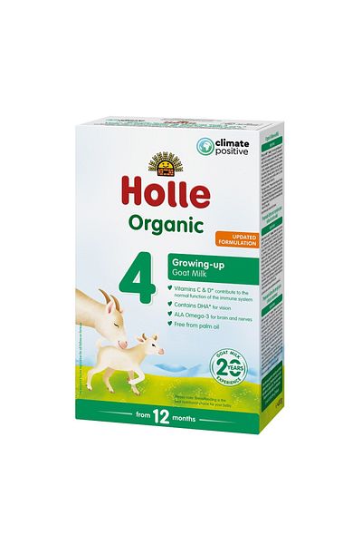 HOLLE BABY FOOD Lapte praf de capra Bio Formula 4 pentru sugari, +12 luni, 400 g, Holle
