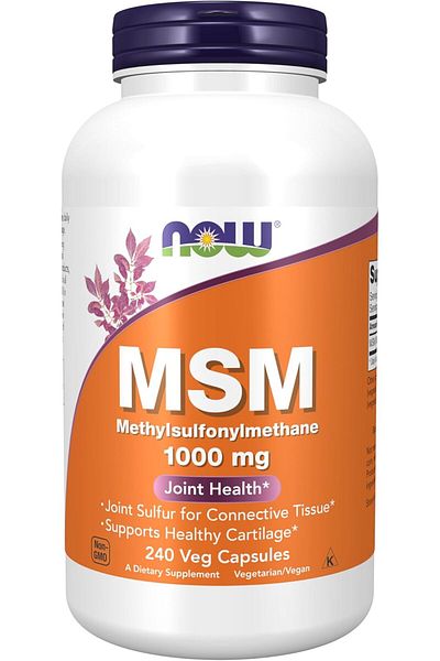 Now Msm 1000 Mg 240 Vegetarian Capsules