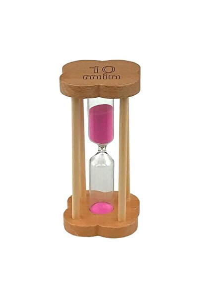 OEM Clepsidră din lemn în formă de floare cu marcaj de 10 minute