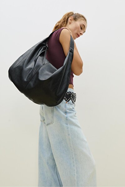 Stradivarius Half-moon shoulder bag