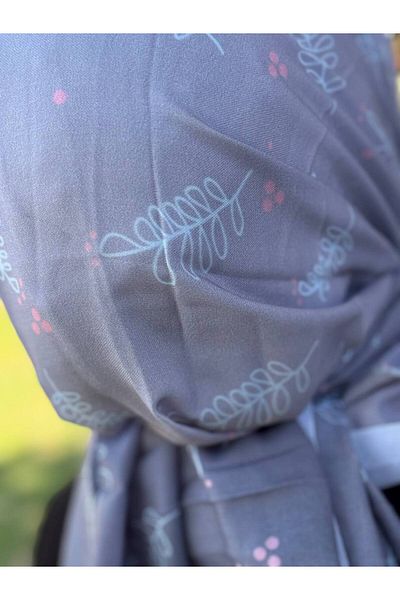 ALDAİR The Pashmina Viscose Fabric Is a Digital Pattern of 110 Grams