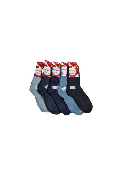 OEM Set 10 pairs of long colorful socks for children, size 30-35