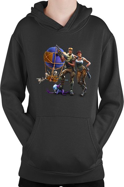 OEM Kids Hoodie Fortnite Shooter Weapons Clash Royale Monsters