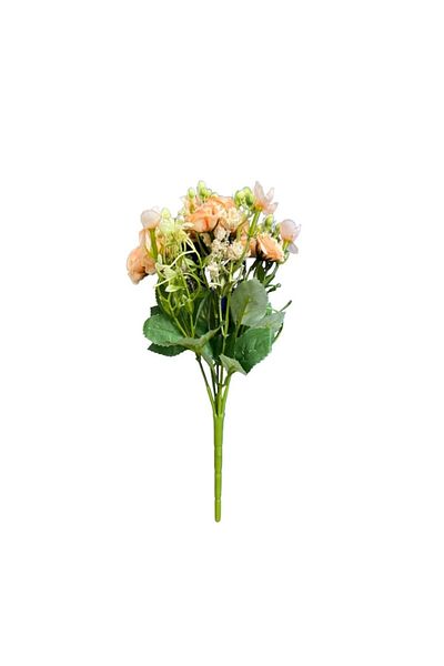 OEM Buchet de flori artificiale cu trandafiri, plastic, multicolor, M6