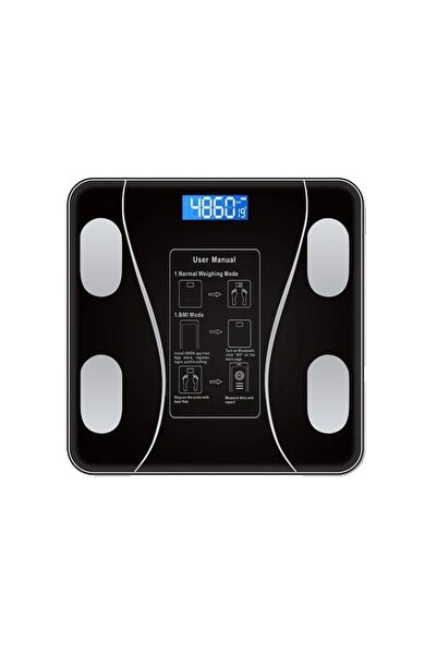 OEM Digital Body Weight Scale, Smart Wireless Connectivity, Black