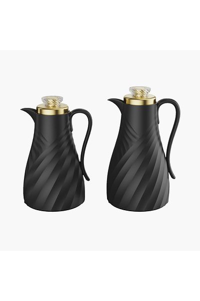 Mister Brand Textured Flask with Lid and Handle - 1.7 L
