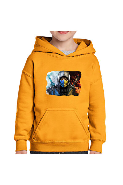 OEM Hanorac copii Mortal Kombat Twin Swords Scorpion Action