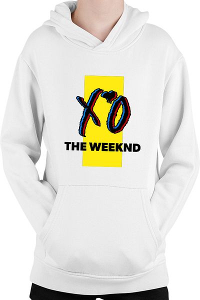 OEM The Weeknd Logo Albums Popular World Tour Kids Hoodie