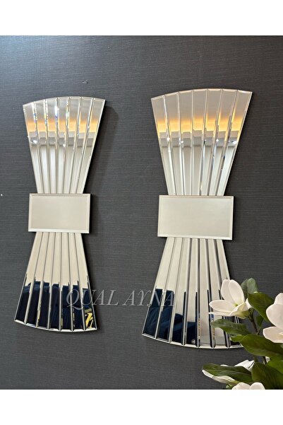 QUAL 35*85 cm İKİLİ FİYONK MODEL AYNA