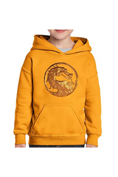 OEM Children's sweatshirt Mortal Kombat Emblem Master Dragon Gold