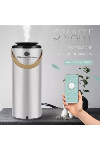 10Q Aroma Solutions Professional Ambient Fragrance Device 10Q Aroma SMART TOWER M Bluetooth + 100g Mineral Springs