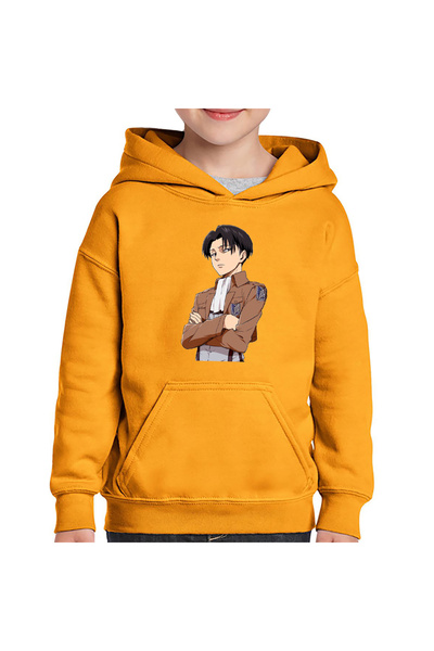 OEM Children's hoodie Attack on Titan Captain Levi Anime AOT Manga