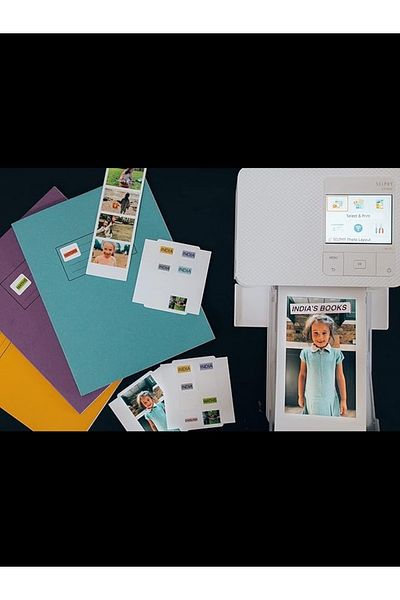 Canon High-Capacity Colour Ink And Paper Set 108 Sheets White