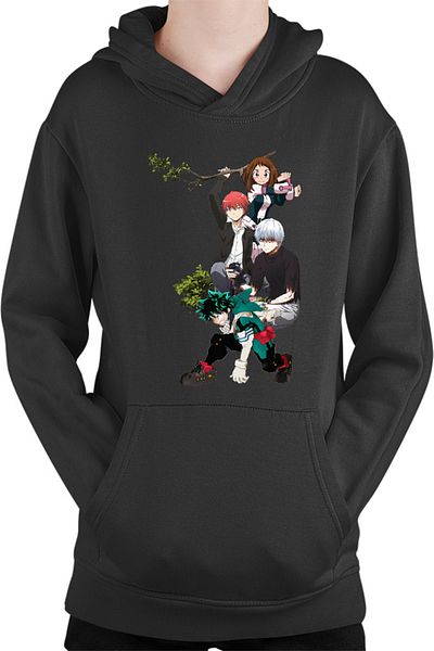 OEM Hanorac Copii Assassination Classroom Tokyo Ghoul My Hero Academia