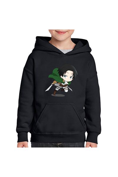 OEM Hanorac copii Captain Levi Attack on TItan AOT Anime Manga