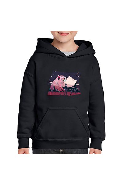 OEM Darling in the FranXX Hiro Anime Kids Hoodie
