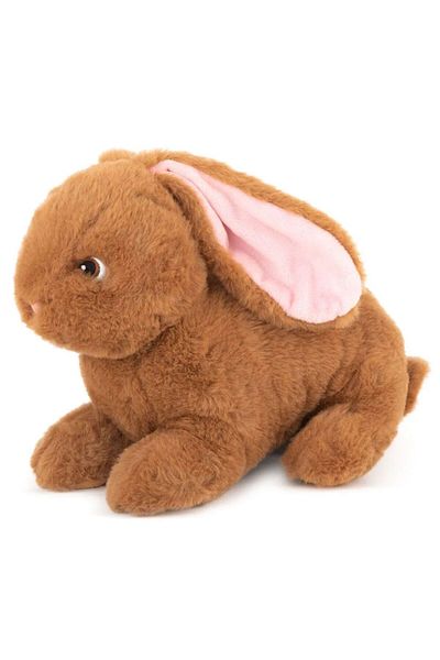AMEK Brown plush rabbit 25 cm