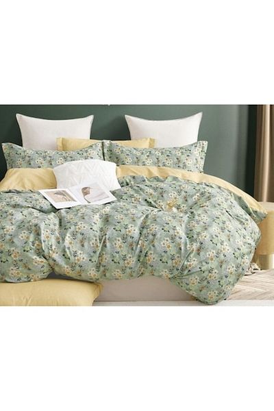 OEM Double Bed Linen, Finet, 6 Pieces, 230x250cm, Multicolor