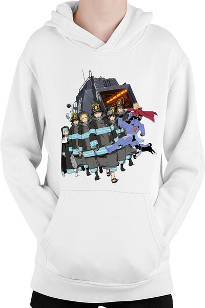OEM Hanorac Copii Fire Force All Team Otaku