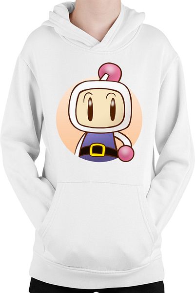 OEM Hanorac Copii Bomberman Hudson Soft Bandai Bakudan Otoko