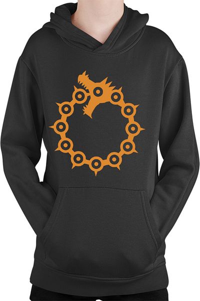 OEM Seven Deadly Sins Anime Addicts Manga Kids Hoodie