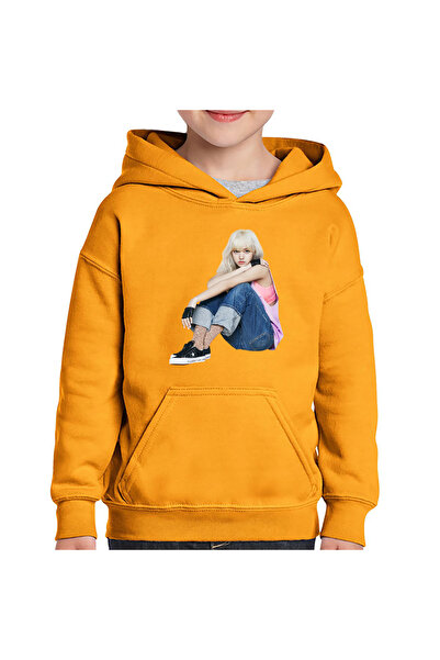 OEM Whistle Lisa Blackpink Kpop K Pop Kids Sweatshirt