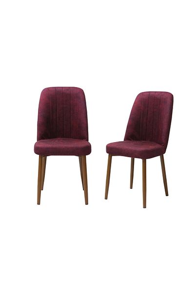ARTA DOOR Set of 2 Artemis Chairs Brown Leg