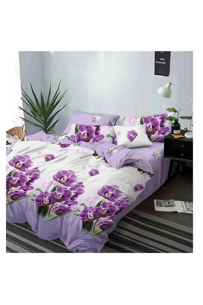OEM Double Bedding Set, 6 Pieces, Multicolor, 245x250 cm