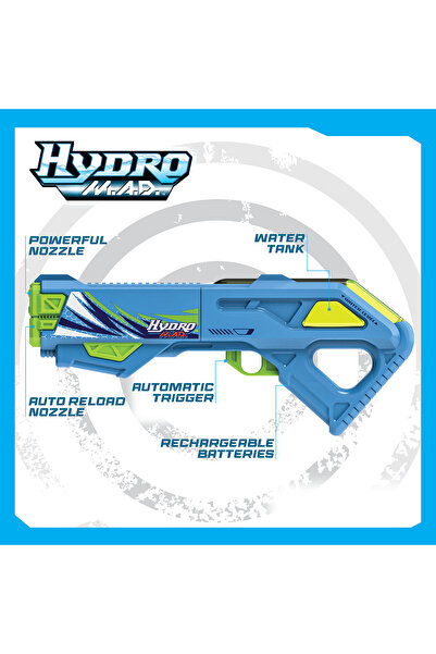 Silverlit Hydro M.A.D. Electric Water Gun White 81150