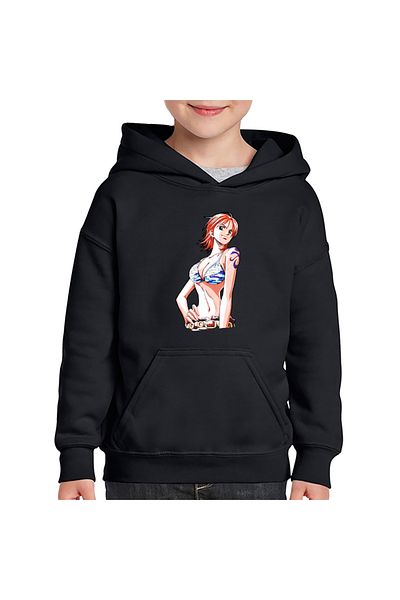 OEM One Piece Nami Cat Burglar Eiichiro Oda Kids Hoodie