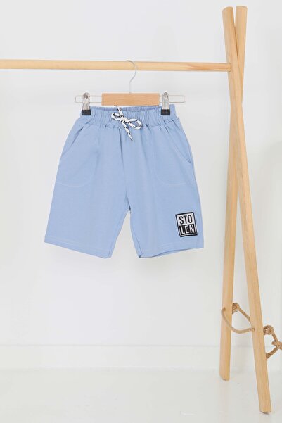 TOFİSA Devojčice, plave Štampano kratke hlače - 27335