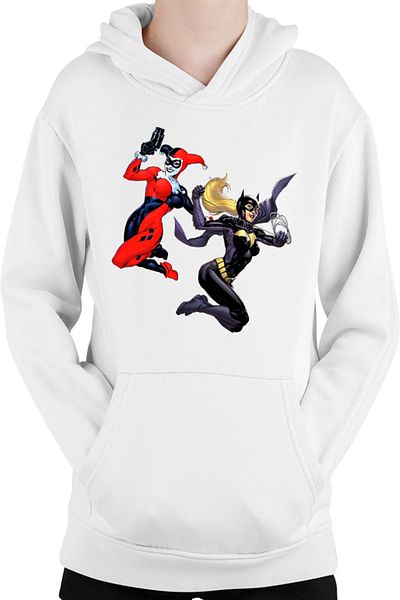 OEM Children's Hoodie Joker Woman Harley Quinn Friends Catwoman Batwoman